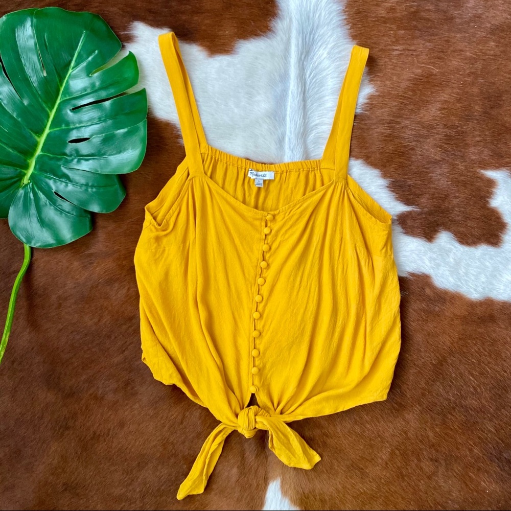 Madewell Button Down Tank